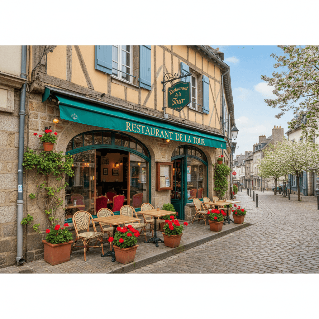 Restaurant à Vannes : terrasse - licence IV - Image 1