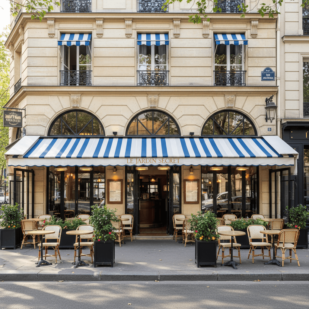 Restaurant spacieux à Paris - 141 m² avec terrasse