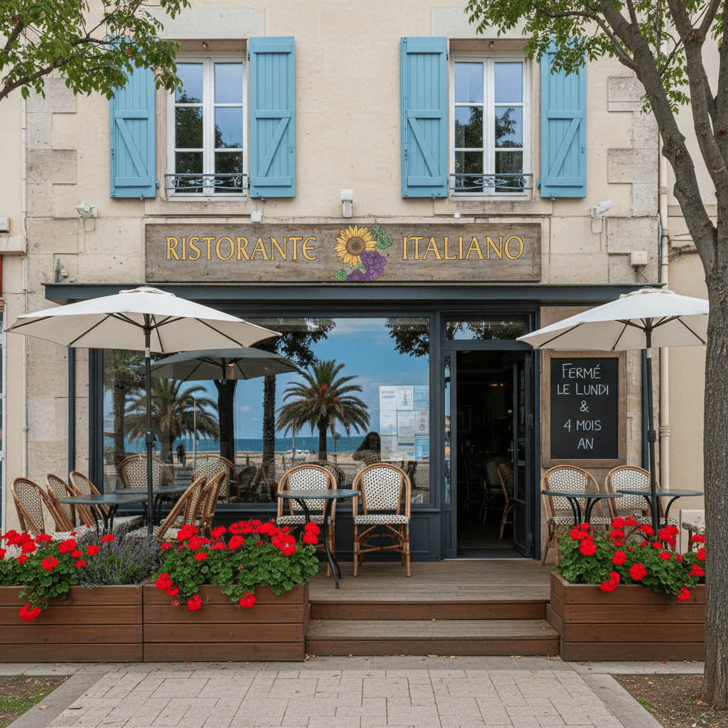 Restaurant 118m² à Arcachon : terrasse - licence IV - Image 1