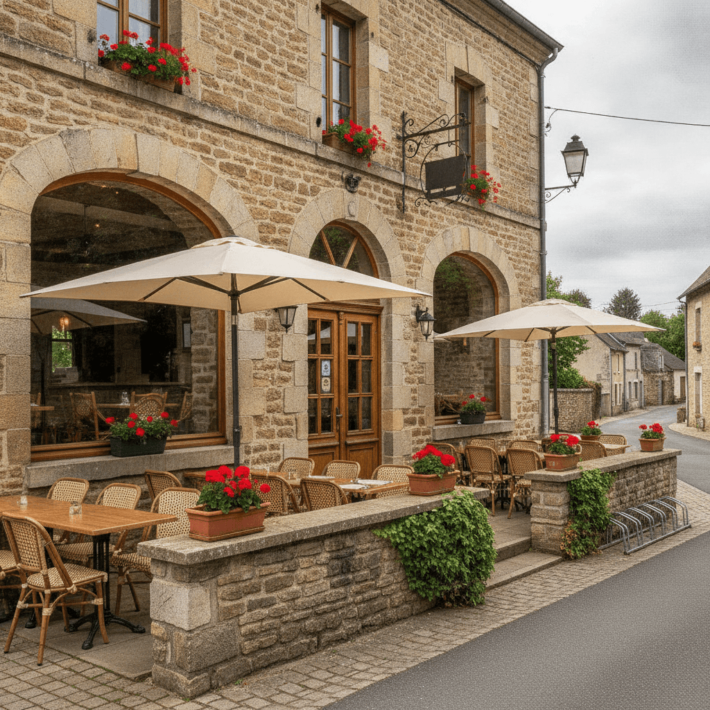 Restaurant 259m² à Buzy-Darmont : terrasse - licence IV - Image 1