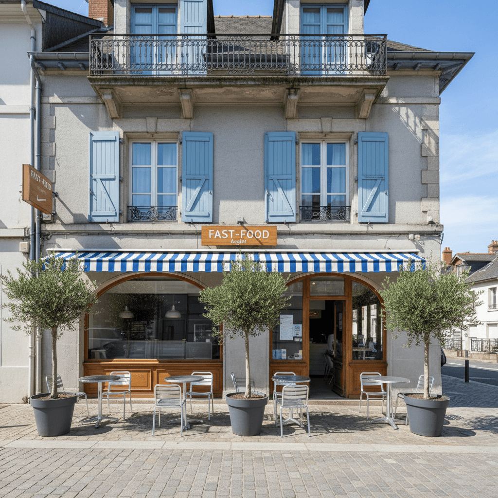 Fast-food 189m² à Anglet : terrasse - licence IV - Image 1