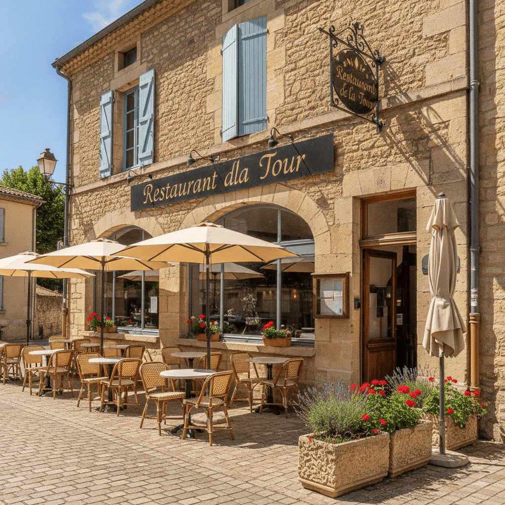 Restaurant 215m² à Saint-Genis-De-Saintonge : terrasse - licence IV - Image 1