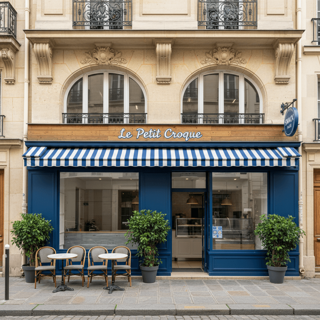 Local commercial à céder à Paris - 27 m² clé en main