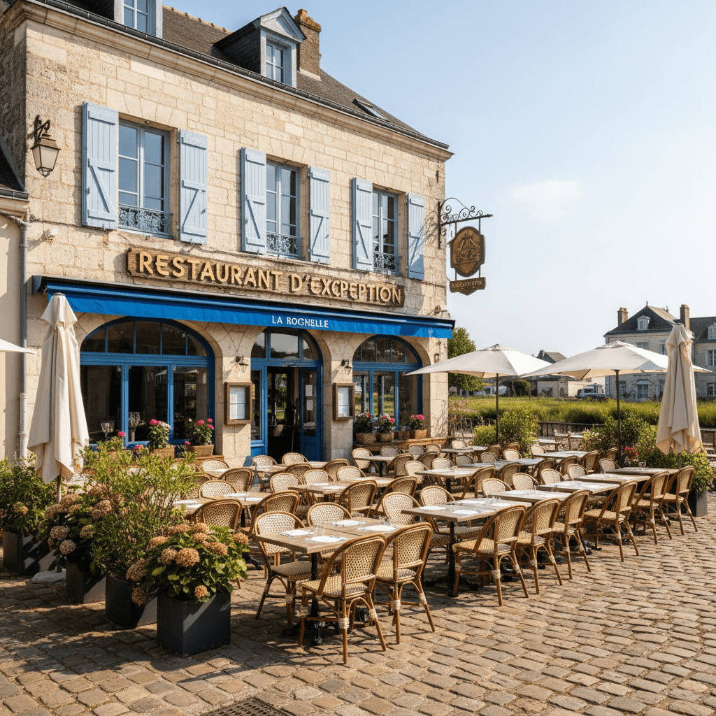 Restaurant 200m² à La Rochelle : terrasse - licence IV - Image 1