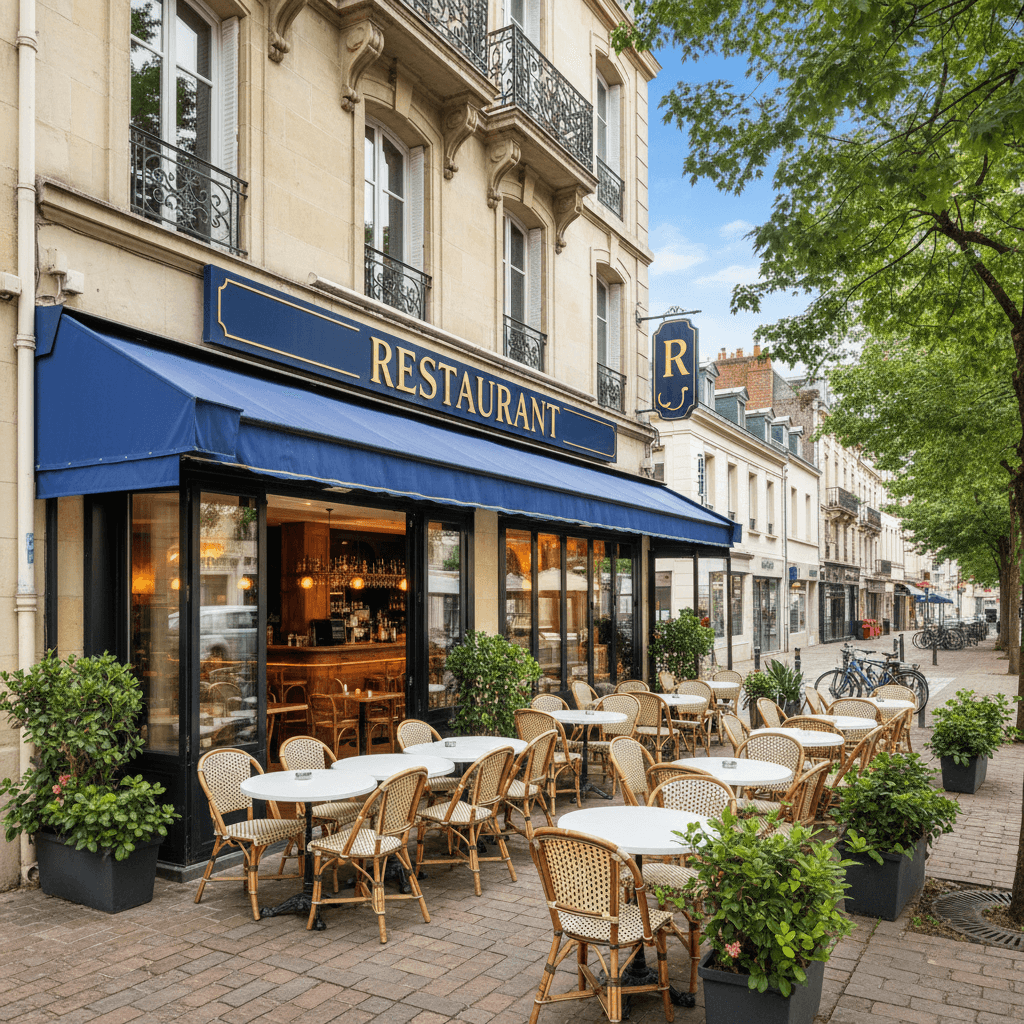 Restaurant à Nantes : terrasse - licence IV - Image 1