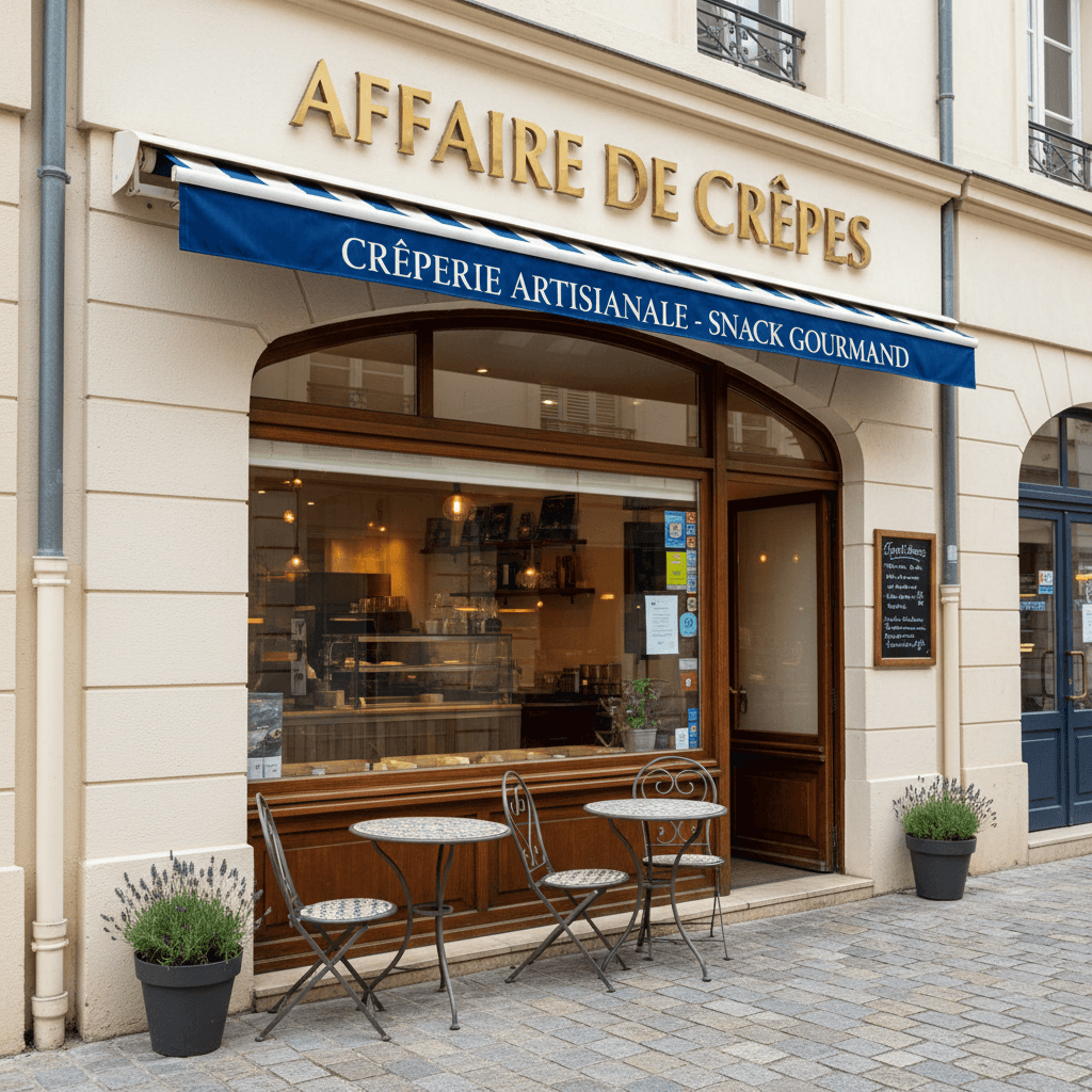 Snack à Saint-Étienne : terrasse - Image 1