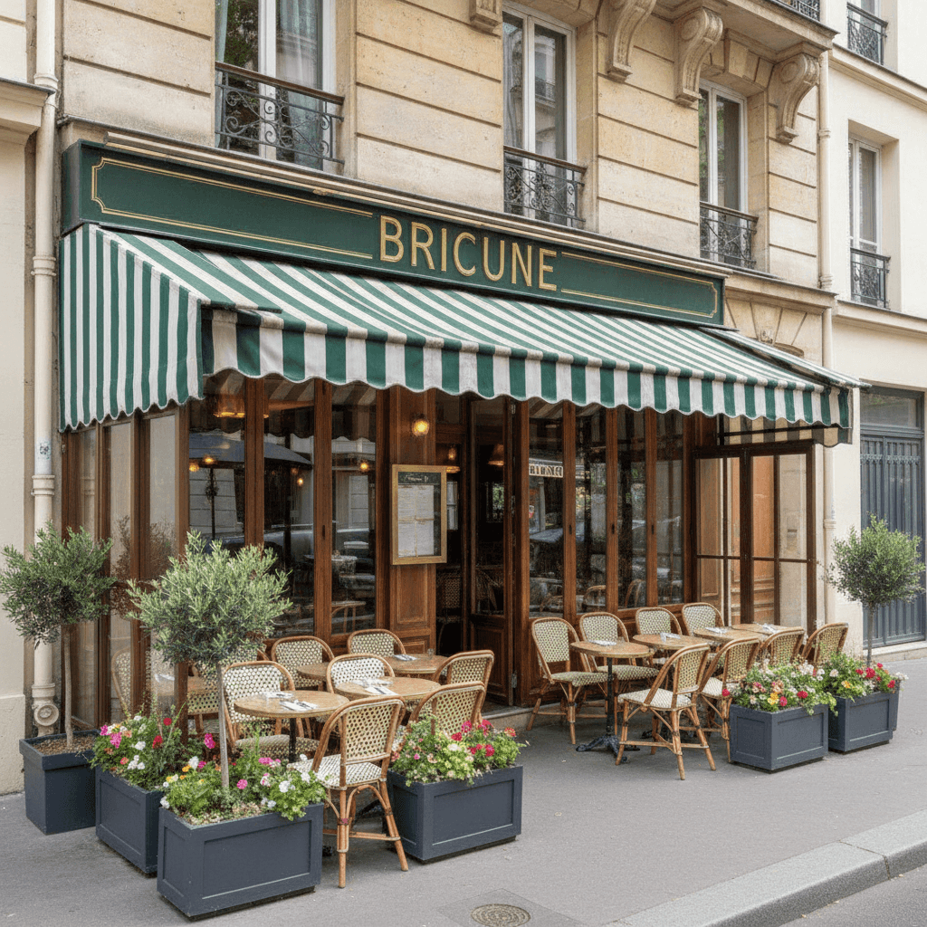 Restaurant 44 couverts à Levallois-Perret : terrasse - licence IV - Image 1