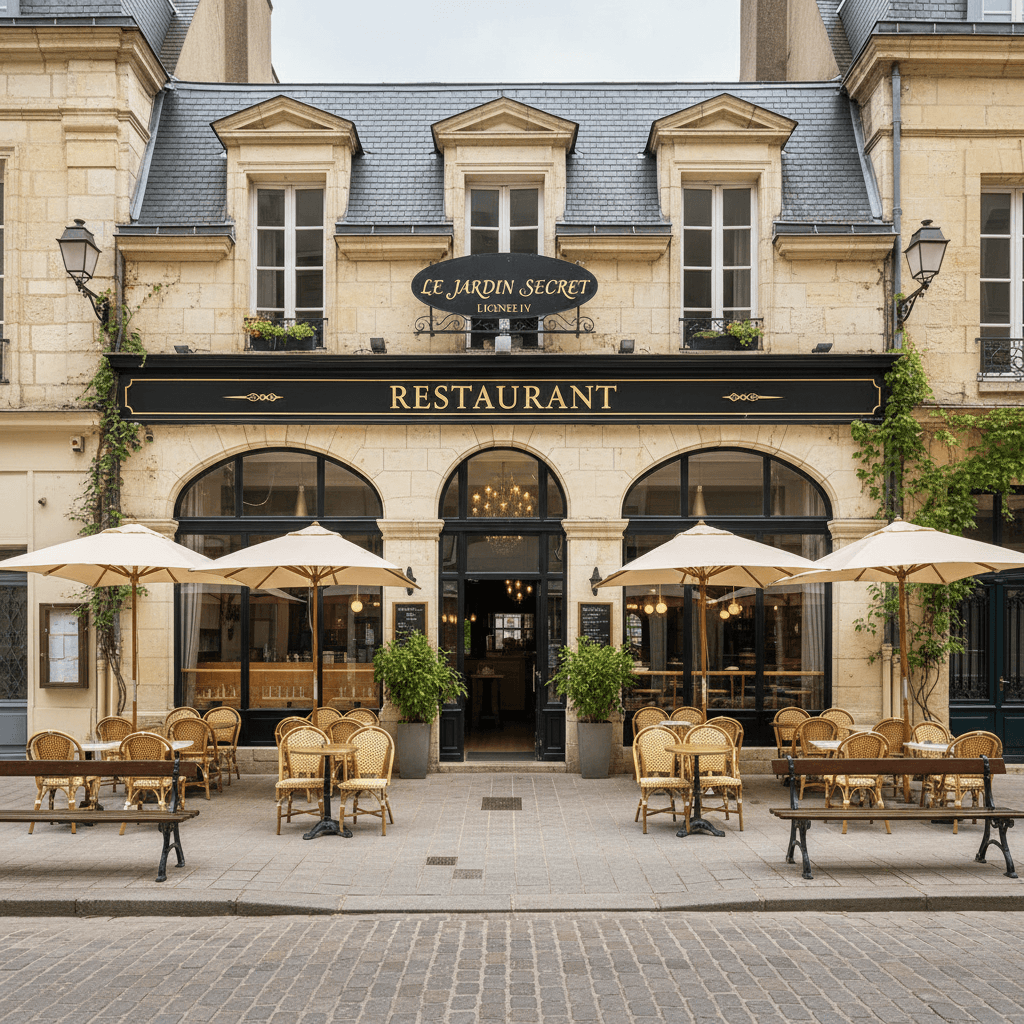 Restaurant à Angers : terrasse - licence IV
