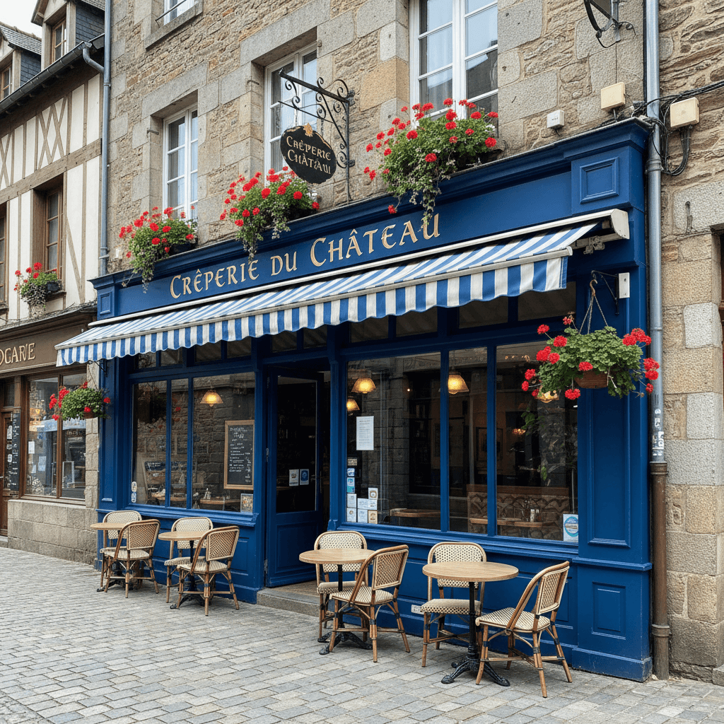 Restaurant 50m² à Fougères : terrasse - licence IV - Image 1