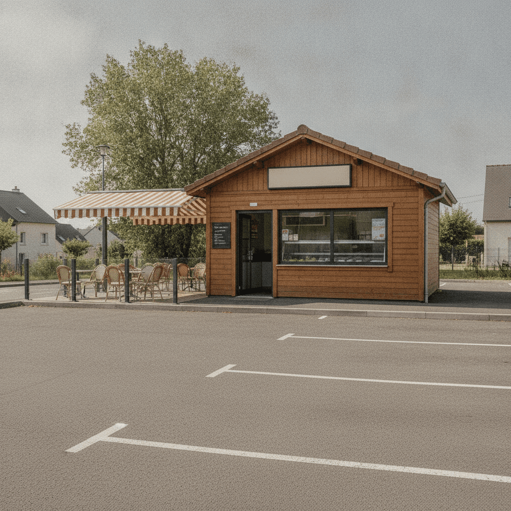 Fast-food à Flines-Lez-Raches : parking - Image 1