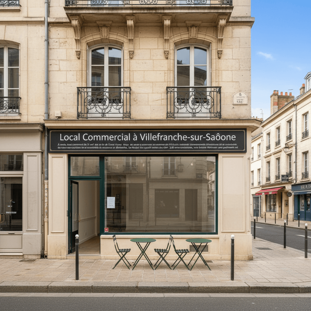 Murs et fonds 31m² à Villefranche-sur-Saône - Image 1