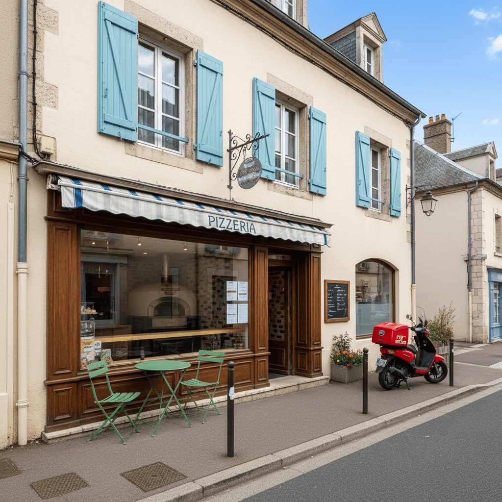 Fast-food 36m² à Seyssinet-Pariset : terrasse - extraction - Image 1