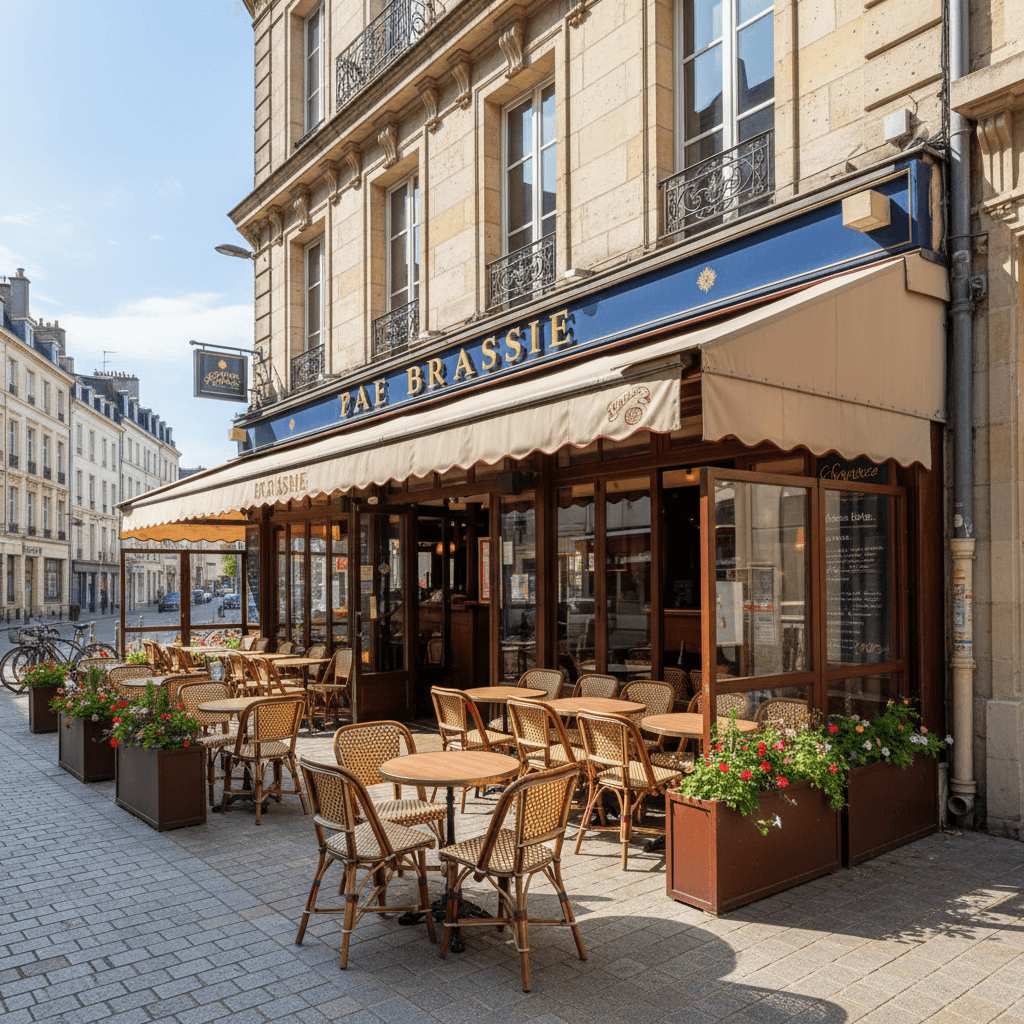 Bar-brasserie 100m² à Nantes : terrasse - licence IV