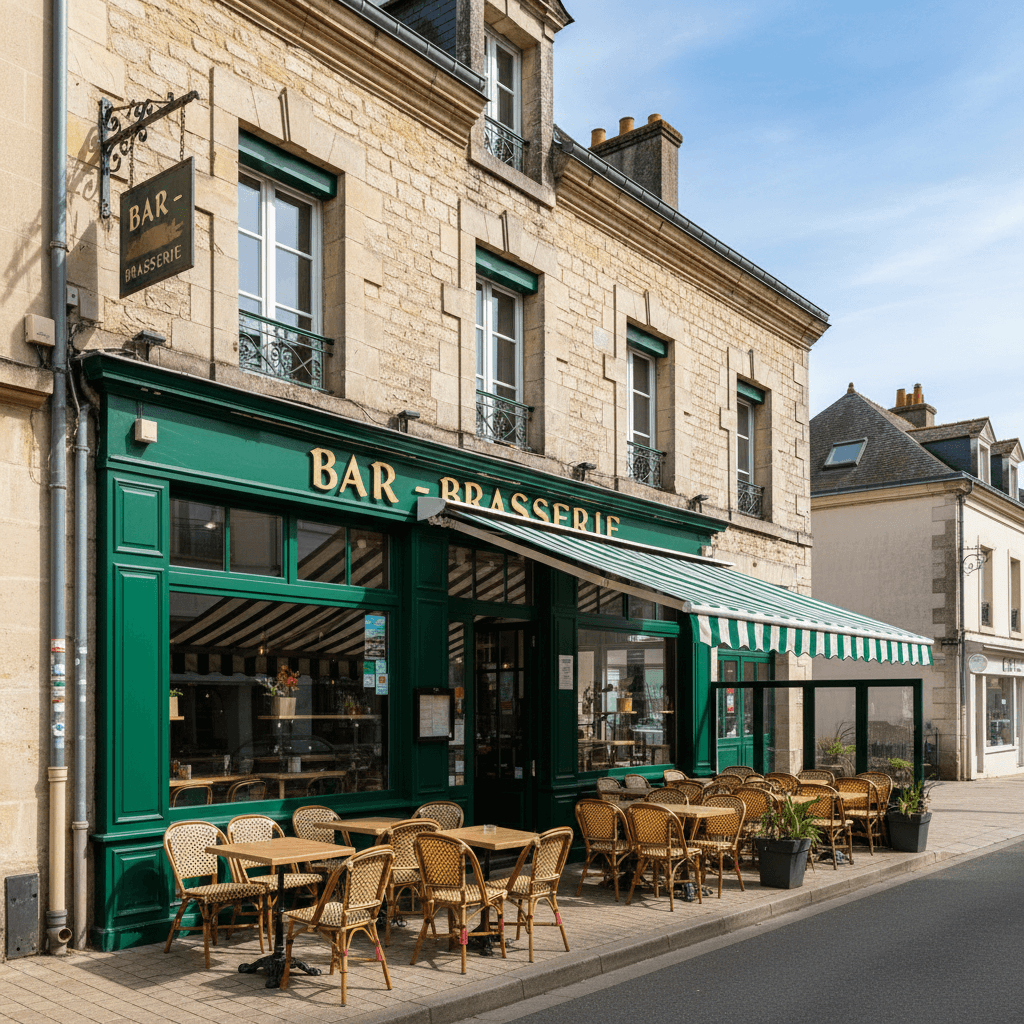 Bar-brasserie 240m² à Mont-De-Marsan : terrasse - licence IV - Image 1