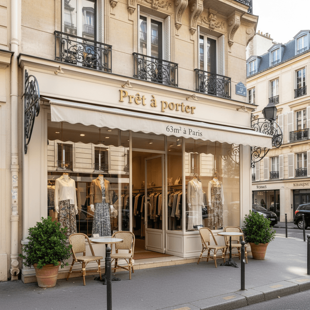 Prêt à porter 63m² à Paris - Image 1