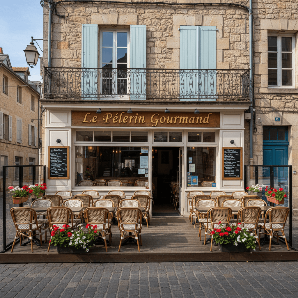 Restaurant 300m² à Lourdes : terrasse - Image 1