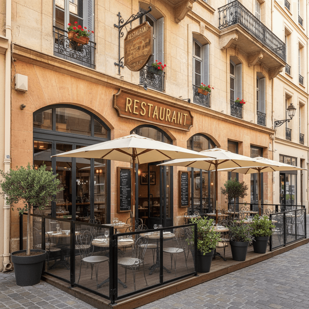 Restaurant 300m² à Marseille : terrasse - licence IV - Image 1