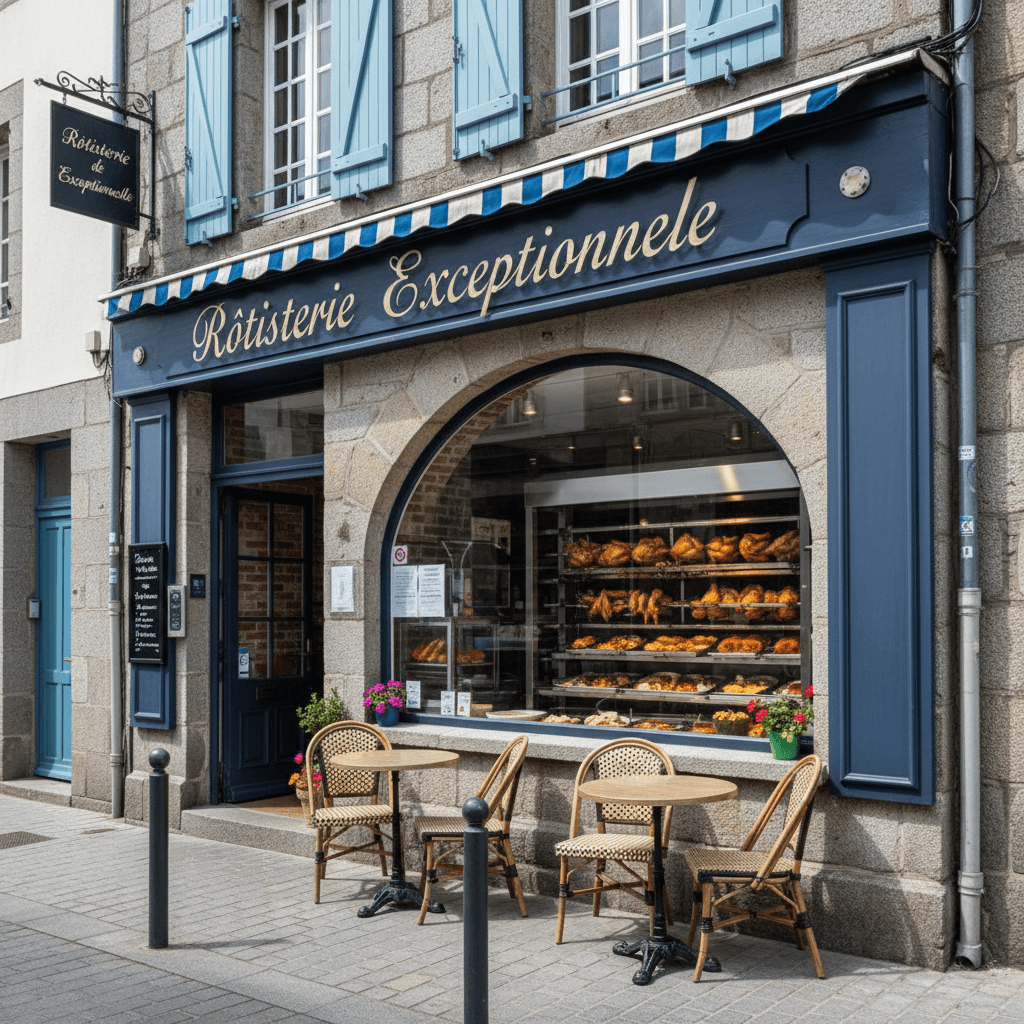 Restaurant 50m² à Saint-Malo : terrasse - Image 1