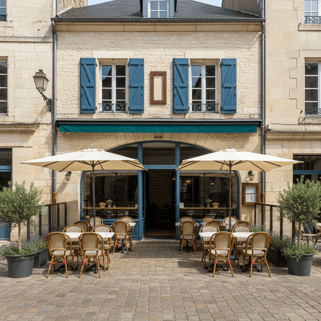 Restaurant 89m² à Périgueux : terrasse - licence IV - Image 1