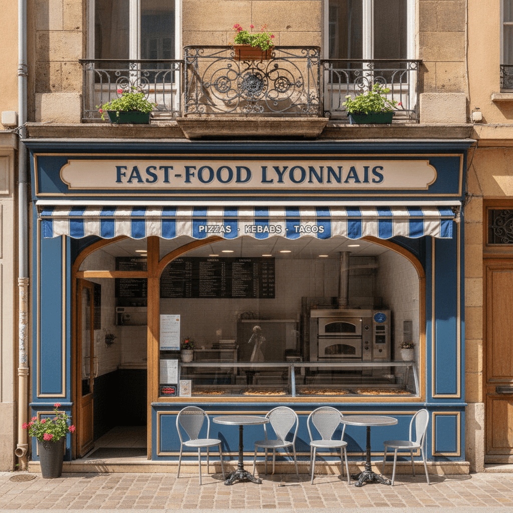 Fast-food 100m² à Lyon : chambre froide - cave/réserve - Image 1