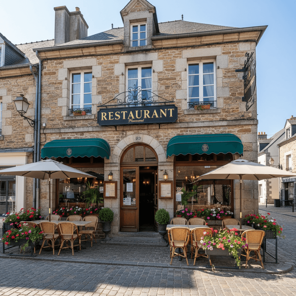 Restaurant 100m² à Ploërmel : terrasse - licence IV - Image 1