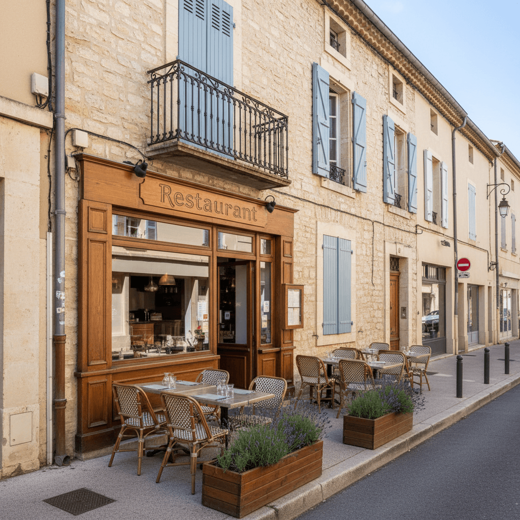 Restaurant 160m² à Grasse : terrasse - licence IV - Image 1