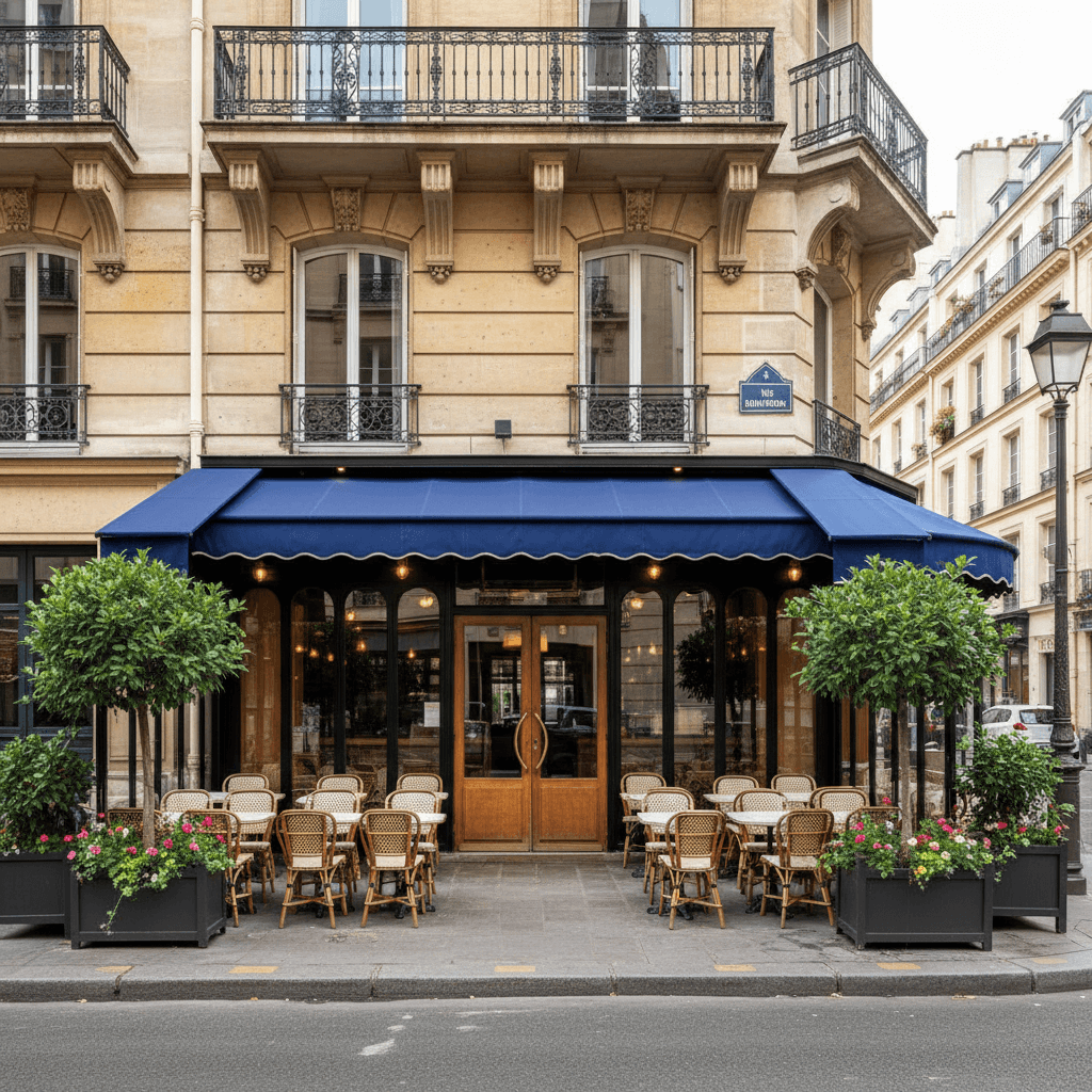 Restaurant avec terrasse au cœur de Paris