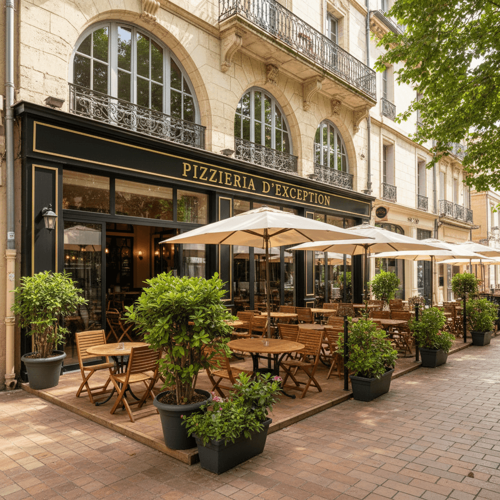 Restaurant 100m² à Montpellier : terrasse - licence IV