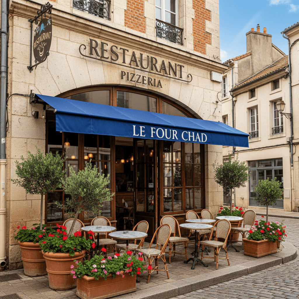 Restaurant à Toulouse : terrasse - extraction - Image 1