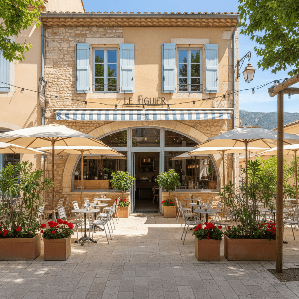 Restaurant 100m² à Perpignan : terrasse - extraction - Image 1