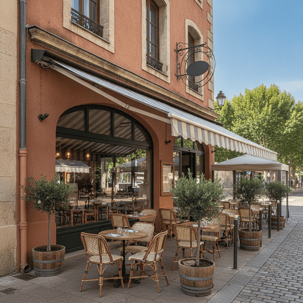 Restaurant 100m² à Fréjus : terrasse - licence IV