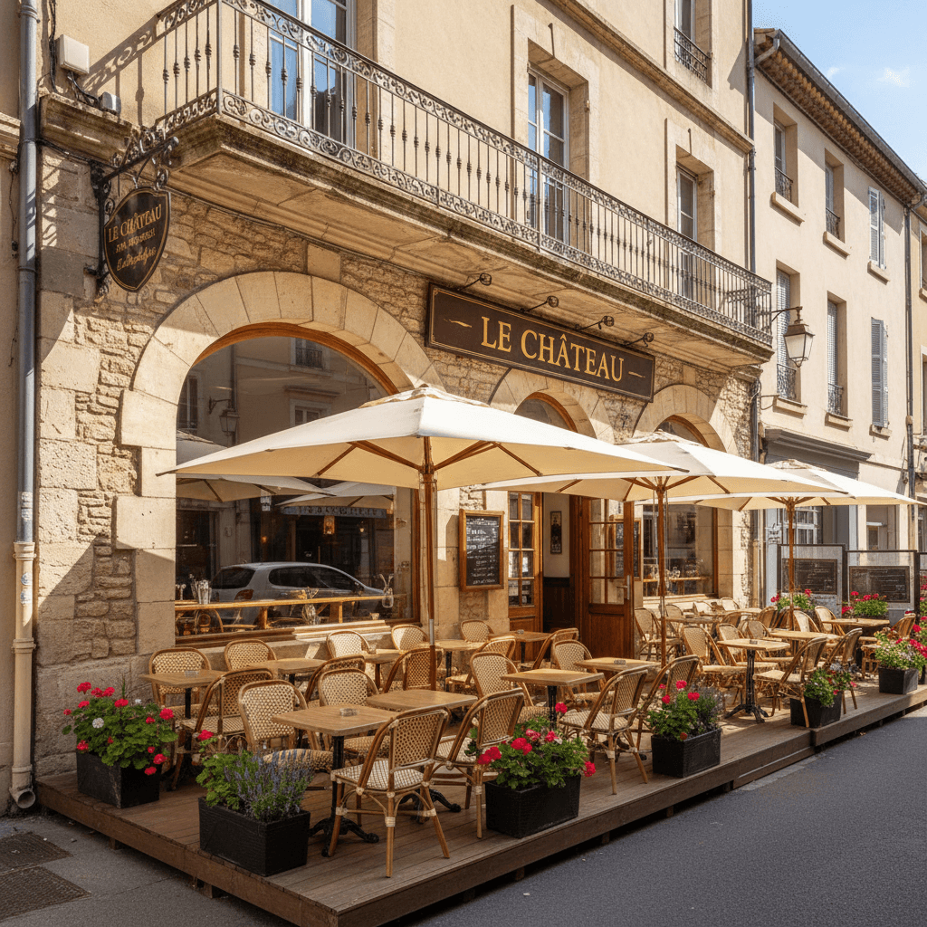 Bar-brasserie à Draguignan : terrasse - licence IV - Image 1