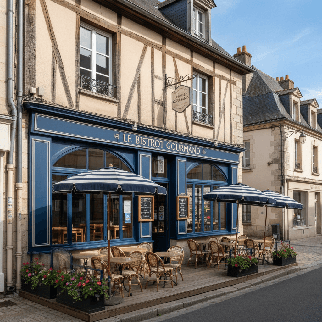 Restaurant 200m² à Bourges : terrasse - licence IV - Image 1