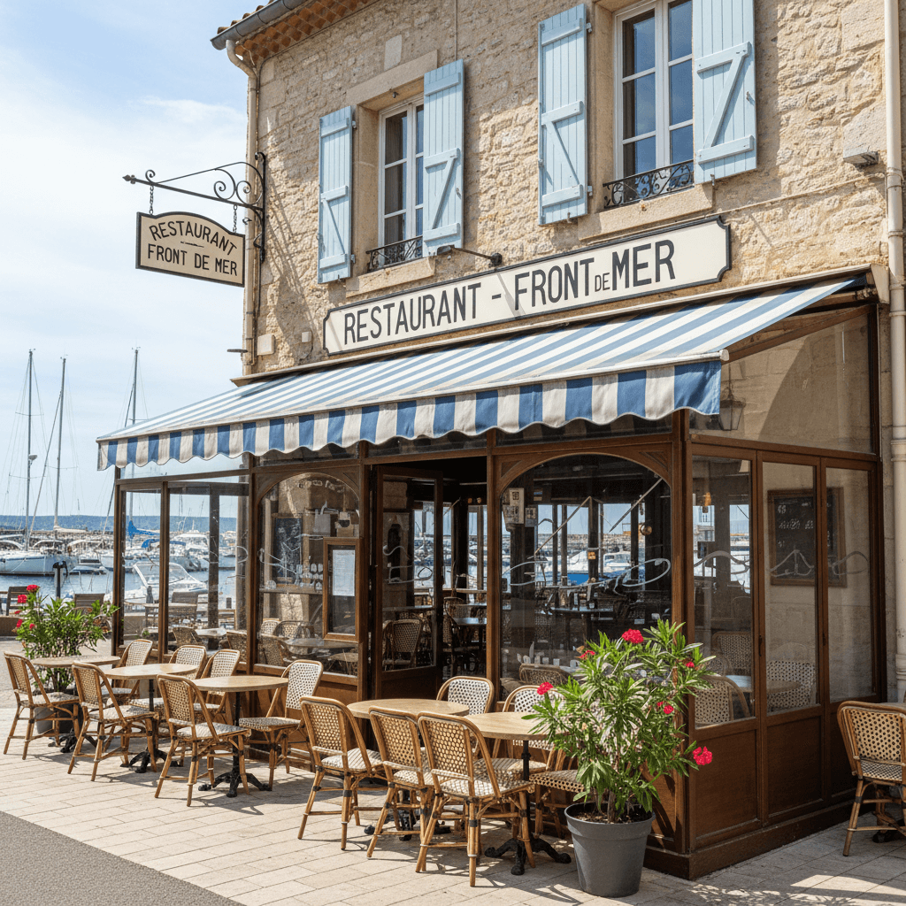 Restaurant 119m² à Sète : terrasse - licence IV - Image 1