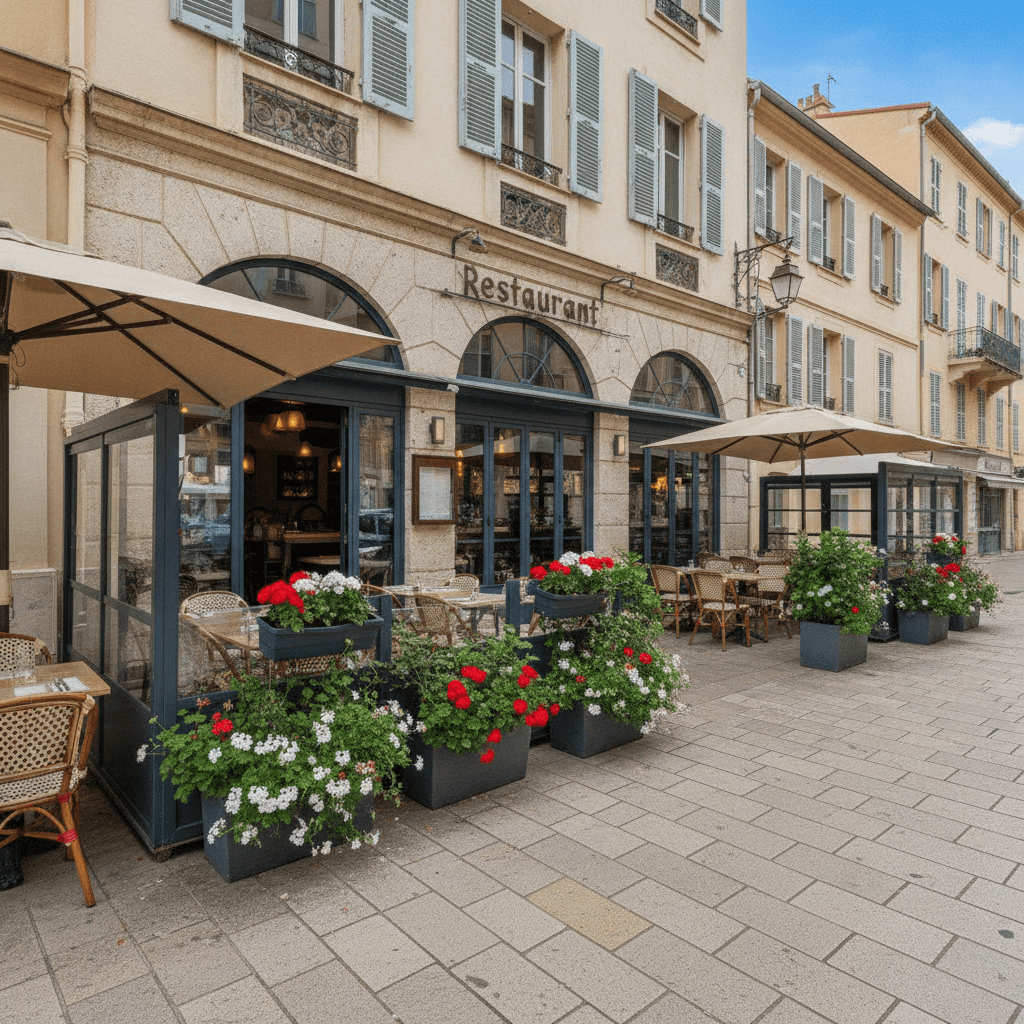 Restaurant 100m² à Nice : terrasse - licence IV