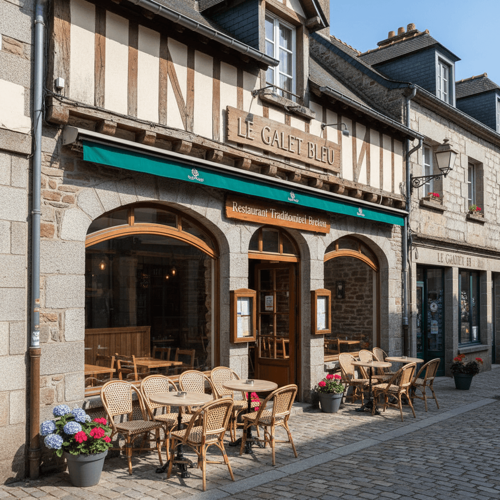 Restaurant 400m² à Quimper : terrasse - licence IV - Image 1