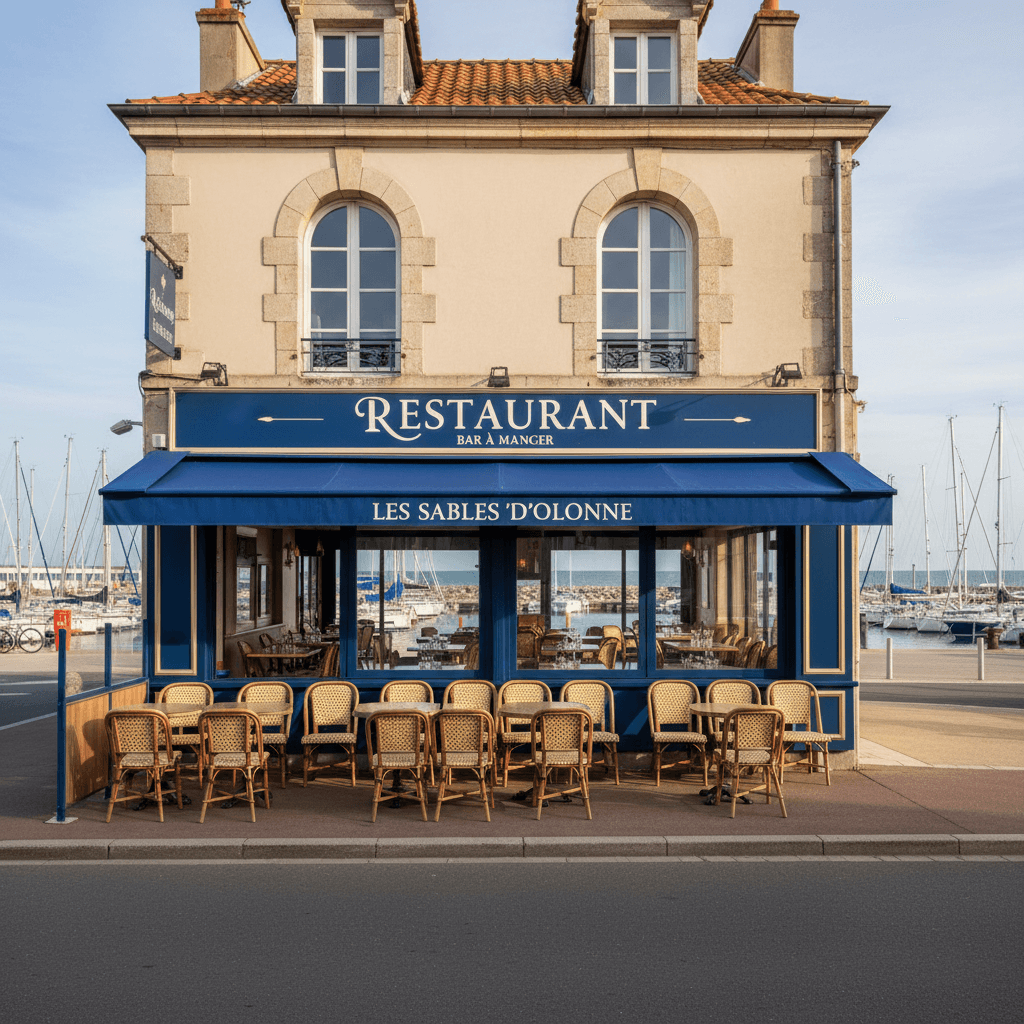 Restaurant 94m² à Les Sables-D'Olonne : terrasse - licence IV - Image 1