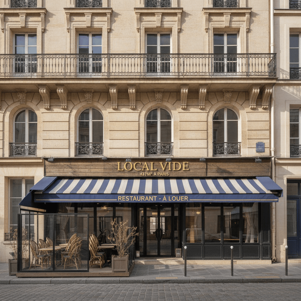 Local vide 457m² à Paris