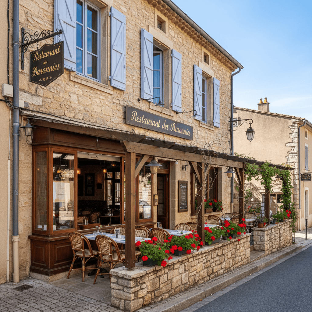 Restaurant 214m² à Buis-Les-Baronnies : terrasse - cuisine équipée - Image 1