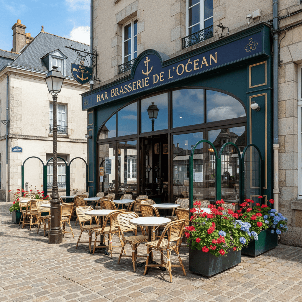 Bar-brasserie à Nantes : terrasse - licence IV - Image 1