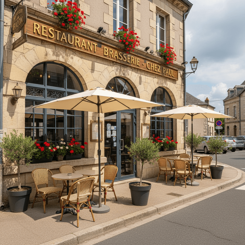 Restaurant 150m² à Avesnes-Sur-Helpe : terrasse - licence IV - Image 1
