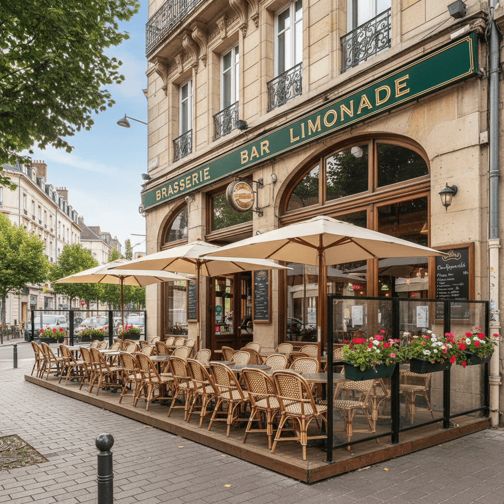 Bar-brasserie 70m² à Nantes : terrasse - licence IV - Image 1