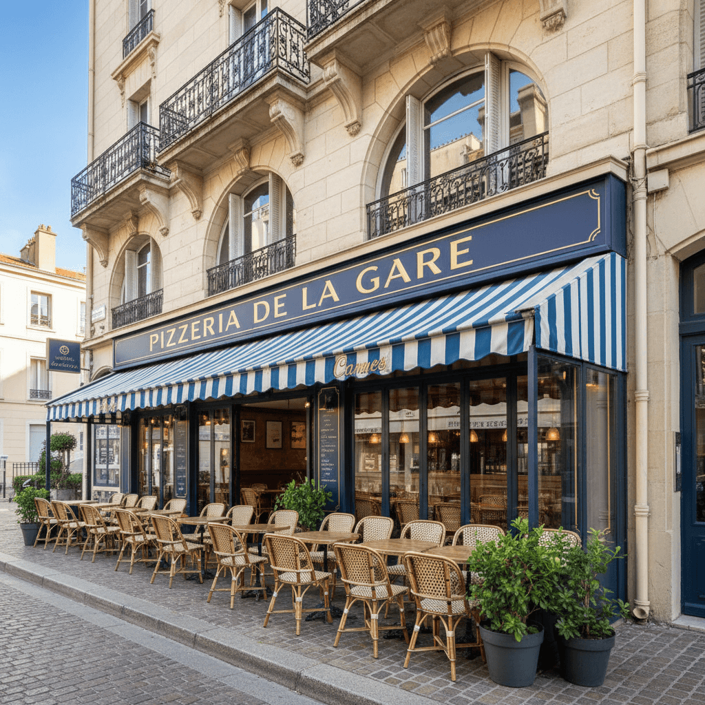 Restaurant 100m² à Cannes : terrasse - licence IV - Image 1