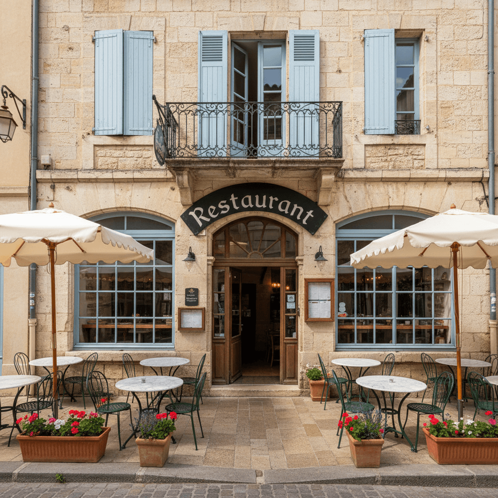 Restaurant 215m² à Aix-En-Provence : terrasse - licence IV