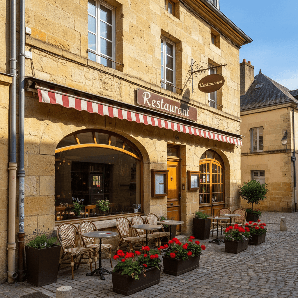 Restaurant à Cahors : terrasse - licence IV - Image 1