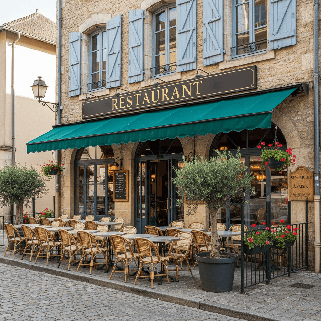 Restaurant 121m² à Bagnères-De-Bigorre : terrasse - licence IV - Image 1