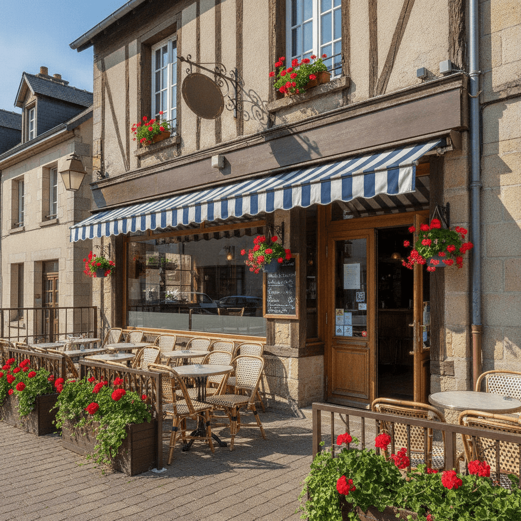 Bar-brasserie 90m² à Grand-Couronne : terrasse - licence IV - Image 1