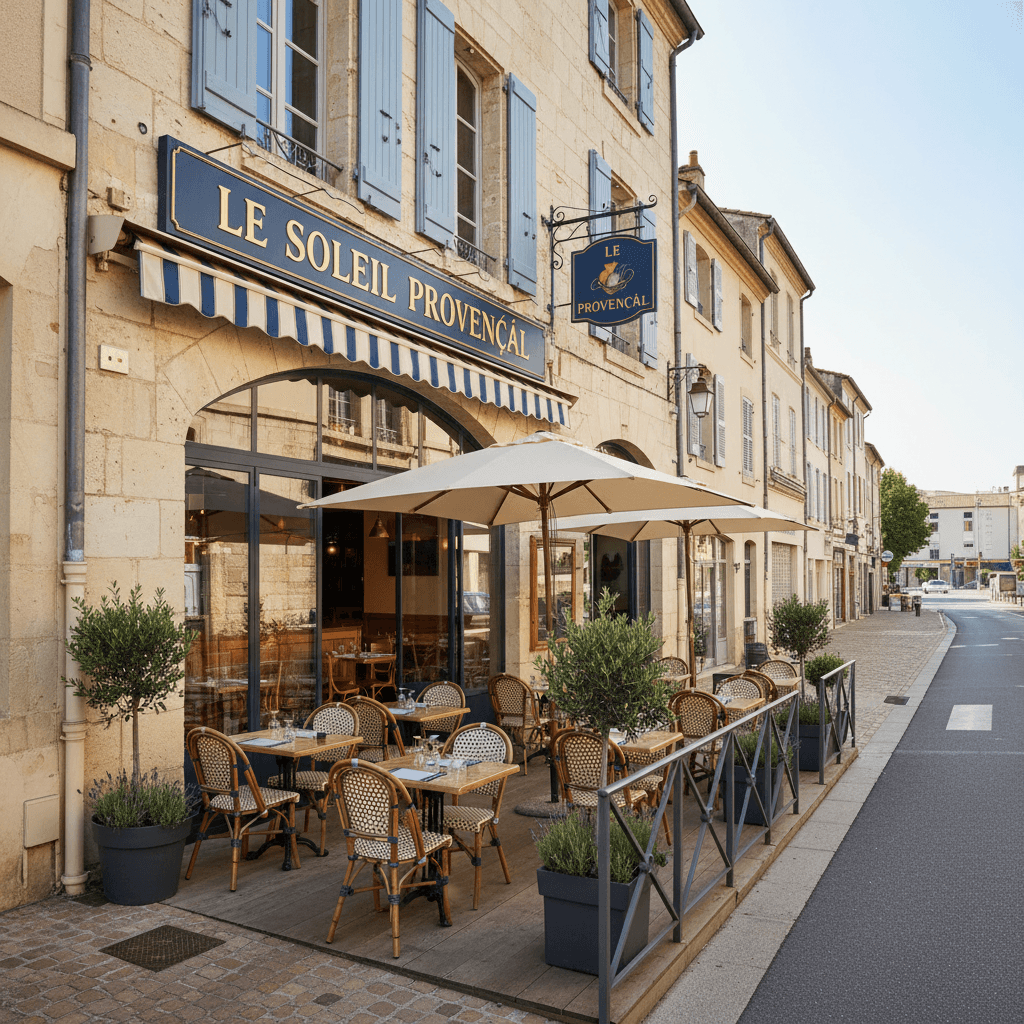 Restaurant 220m² à Orange : terrasse - licence IV - Image 1