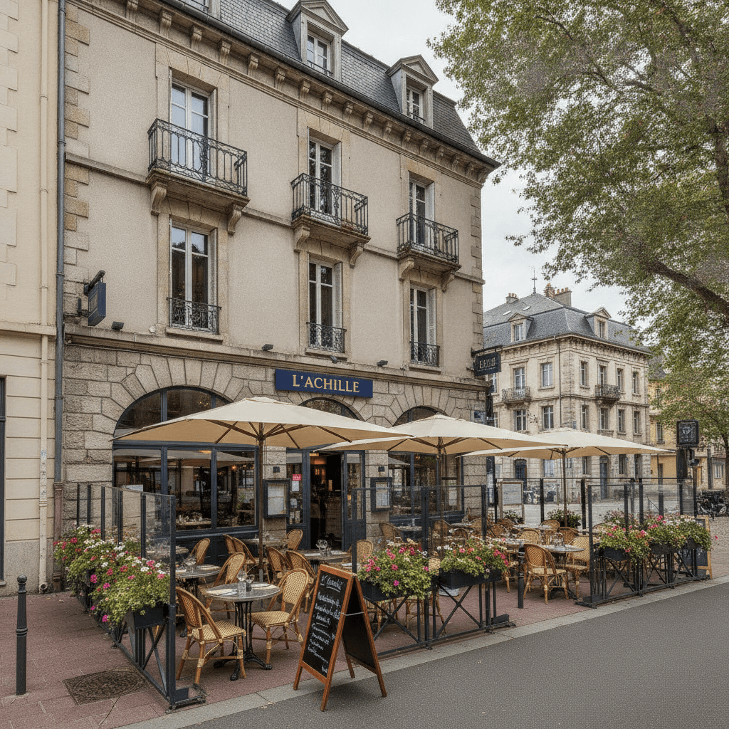 Restaurant 365m² à Cluses : terrasse - licence IV - Image 1