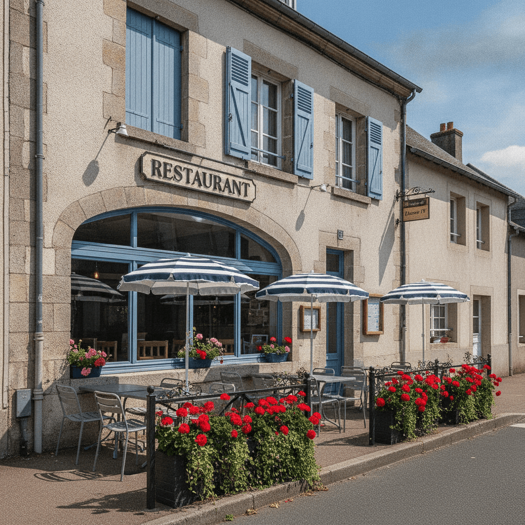 Restaurant 324m² à Melesse : terrasse - licence IV - Image 1